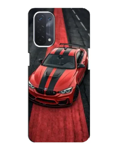 Чехол для OPPO A54 (5G) с картинкой «BMW на красной дорожке» Чехол для OPPO A54 (5G) с картинкой «BMW на красной дорожке»