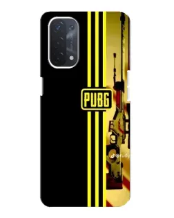 Чехол для OPPO A54 (5G) с картинкой «PUBG — камуфляжный шлем»