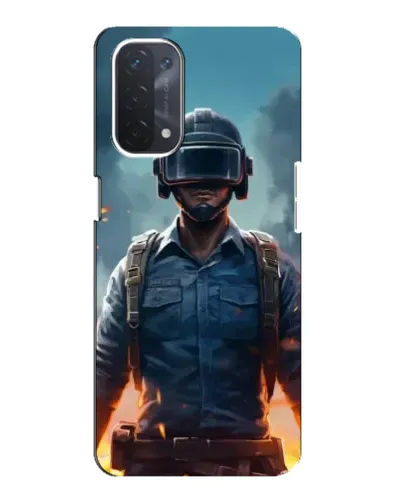 Чехол для OPPO A54 (5G) с картинкой «PUBG — реалистичный герой» Чехол для OPPO A54 (5G) с картинкой «PUBG — реалистичный герой»