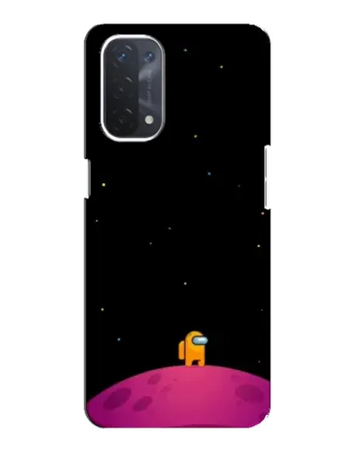 Чехол для OPPO A54 (5G) с картинкой «Одинокий герой на планете» Чехол для OPPO A54 (5G) с картинкой «Одинокий герой на планете»