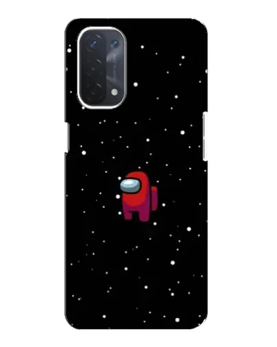 Чехол для OPPO A54 (5G) с картинкой «Красный Among Us» Чехол для OPPO A54 (5G) с картинкой «Красный Among Us»