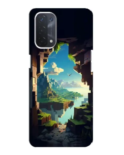 Чехол для OPPO A54 (5G) с картинкой «Вид из пещеры» Чехол для OPPO A54 (5G) с картинкой «Вид из пещеры»