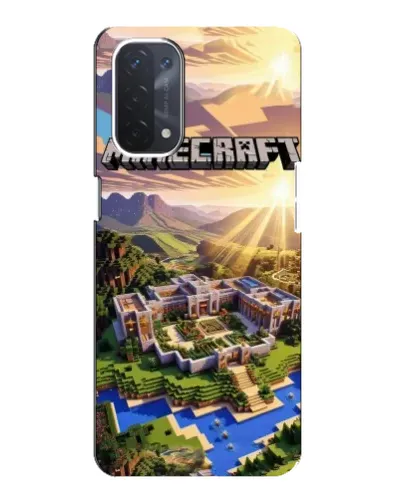 Чехол для OPPO A54 (5G) с картинкой «Minecraft панорама» Чехол для OPPO A54 (5G) с картинкой «Minecraft панорама»