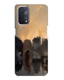 Чехол для OPPO A54 (5G) с картинкой «Дорога к вере»