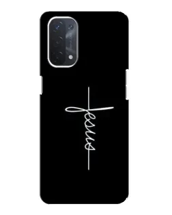 Чехол для OPPO A54 (5G) с картинкой «Тонкая линия веры»