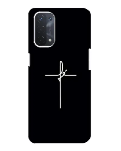 Чехол для OPPO A54 (5G) с картинкой «Тонкий крест» Чехол для OPPO A54 (5G) с картинкой «Тонкий крест»