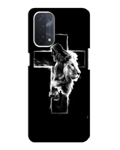 Чехол для OPPO A54 (5G) с картинкой «Сияющий крест Jesus» Чехол для OPPO A54 (5G) с картинкой «Сияющий крест Jesus»