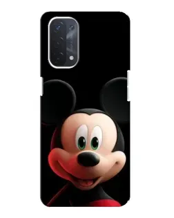 Чехол для OPPO A54 (5G) с картинкой «Улыбающийся Микки Маус»