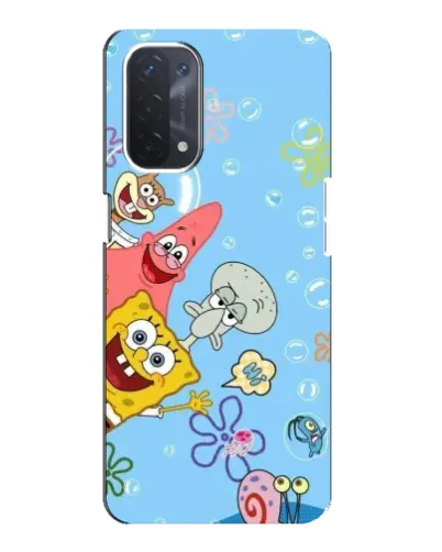 Чехол для OPPO A54 (5G) с картинкой «Веселые пузырьки» Чехол для OPPO A54 (5G) с картинкой «Веселые пузырьки»