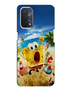 Чехол для OPPO A54 (5G) с картинкой «Развлечения на пляже»