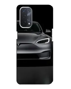 Чохол для OPPO A54 (5G) з картинкою «Tesla Model S Look» Чохол для OPPO A54 (5G) з картинкою «Tesla Model S Look»