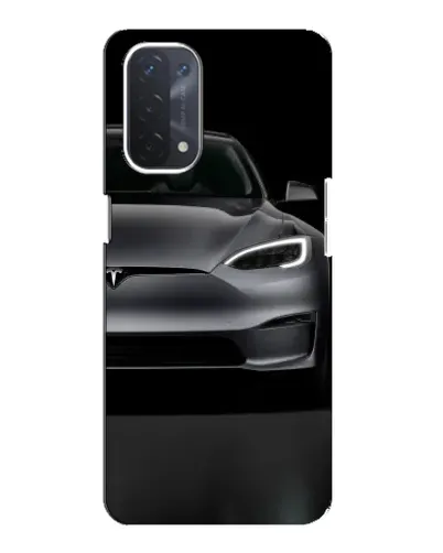 Чехол для OPPO A54 (5G) с картинкой «Tesla Model S Look»