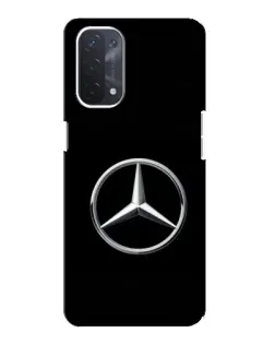 Чехол для OPPO A54 (5G) с картинкой «Mercedes классический лого»