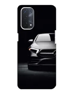 Чехол для OPPO A54 (5G) с картинкой «Свет фар Mercedes»