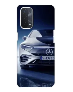 Чехол для OPPO A54 (5G) с картинкой «Mercedes EQ — будущее»