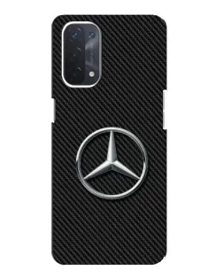 Чехол для OPPO A54 (5G) с картинкой «Карбоновый Mercedes стиль»