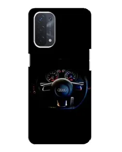Чохол для OPPO A54 (5G) з картинкою «Салон Audi — кермо» Чохол для OPPO A54 (5G) з картинкою «Салон Audi — кермо»