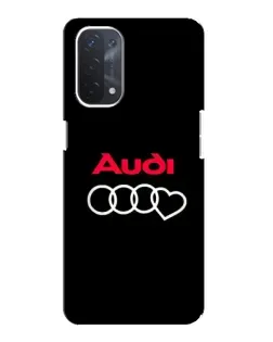 Чохол для OPPO A54 (5G) з картинкою «Логотип Audi Heart» Чохол для OPPO A54 (5G) з картинкою «Логотип Audi Heart»