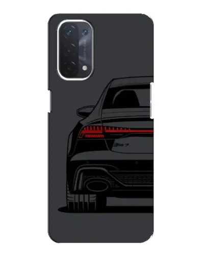 Чехол для OPPO A54 (5G) с картинкой «Задняя часть Audi — арт»