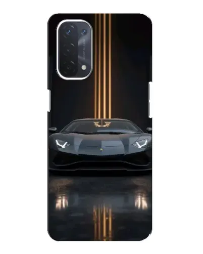 Чехол для OPPO A54 (5G) с картинкой «Lamborghini золотые линии» Чехол для OPPO A54 (5G) с картинкой «Lamborghini золотые линии»