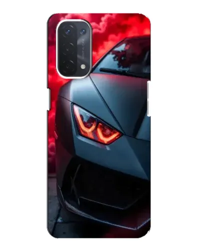 Чехол для OPPO A54 (5G) с картинкой «Lamborghini красное сияние» Чехол для OPPO A54 (5G) с картинкой «Lamborghini красное сияние»