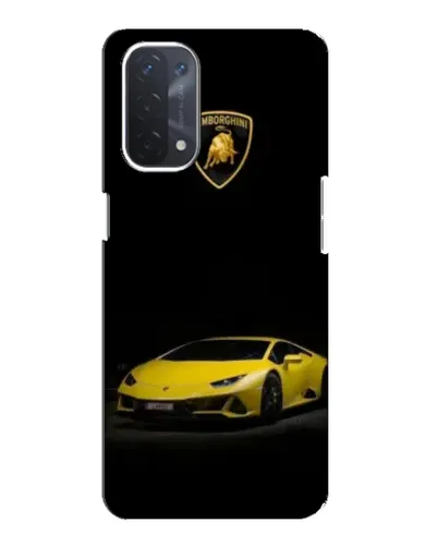 Чехол для OPPO A54 (5G) с картинкой «Lamborghini желтый акцент» Чехол для OPPO A54 (5G) с картинкой «Lamborghini желтый акцент»