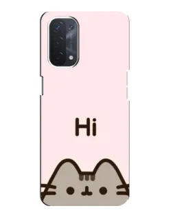 Чохол для OPPO A54 (5G) з картинкою «Пушин каже Hi» Чохол для OPPO A54 (5G) з картинкою «Пушин каже Hi»