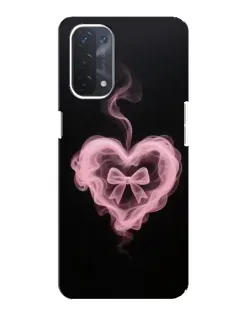 Чехол для OPPO A54 (5G) с картинкой «Дымчатое сердце» Чехол для OPPO A54 (5G) с картинкой «Дымчатое сердце»