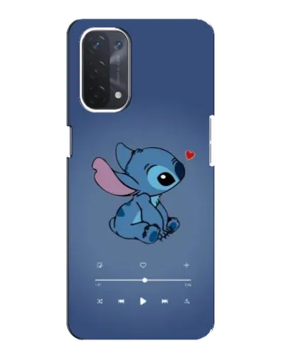 Чехол для OPPO A54 (5G) с картинкой «Музыкальный Stitch»
