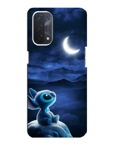 Чехол для OPPO A54 (5G) с картинкой «Лунная ночь Стича»