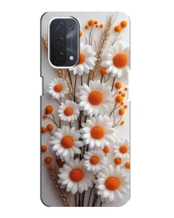 Чохол для OPPO A54 (5G) з картинкою «Білі сухоцвіти» Чохол для OPPO A54 (5G) з картинкою «Білі сухоцвіти»