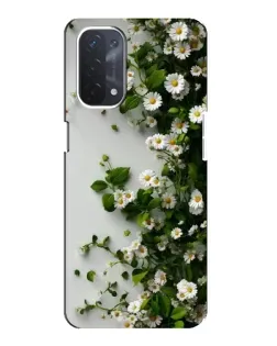 Чохол для OPPO A54 (5G) з картинкою «Гілка дрібних білих квітів» Чохол для OPPO A54 (5G) з картинкою «Гілка дрібних білих квітів»