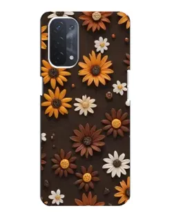 Чохол для OPPO A54 (5G) з картинкою «Візерунок з маленьких соняшників» Чохол для OPPO A54 (5G) з картинкою «Візерунок з маленьких соняшників»