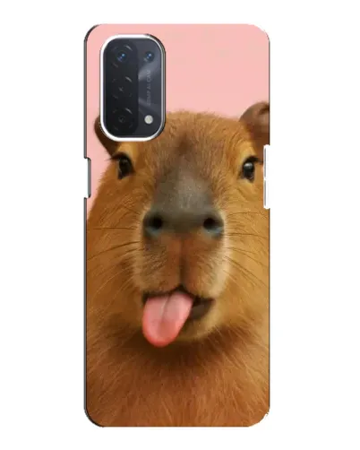 Чехол для OPPO A54 (5G) с картинкой «Капибара с языком» Чехол для OPPO A54 (5G) с картинкой «Капибара с языком»