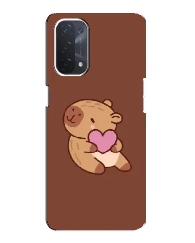 Чехол для OPPO A54 (5G) с картинкой «Капибара с сердцем» Чехол для OPPO A54 (5G) с картинкой «Капибара с сердцем»
