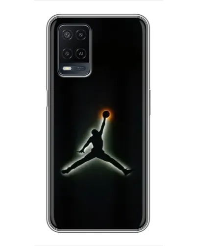 Чехол для OPPO A54 с картинкой «Jordan Gradient Logo»