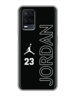Чехол для OPPO A54 с картинкой «Jordan Vertical»