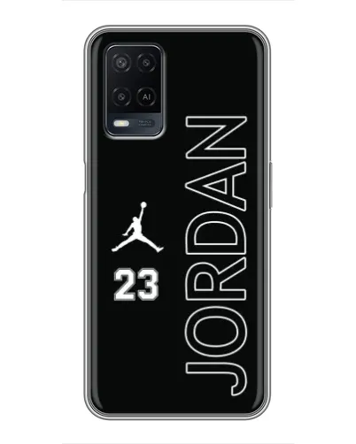 Чехол для OPPO A54 с картинкой «Jordan Vertical»