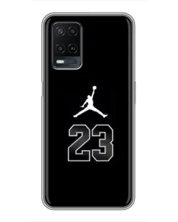 Чехол для OPPO A54 с картинкой «Jordan Flight 23»