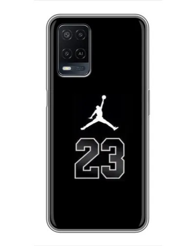 Чехол для OPPO A54 с картинкой «Jordan Flight 23»