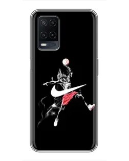 Чехол для OPPO A54 с картинкой «Jordan Jumpman»