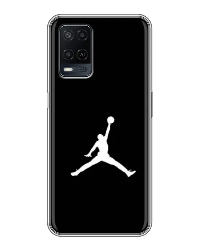Чехол для OPPO A54 с картинкой «Jordan Silhouette»