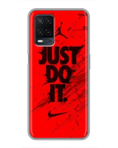 Чехол для OPPO A54 с картинкой «Nike Just Do It»
