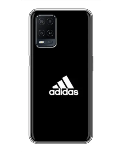 Чехол для OPPO A54 с картинкой «Adidas Red Style»