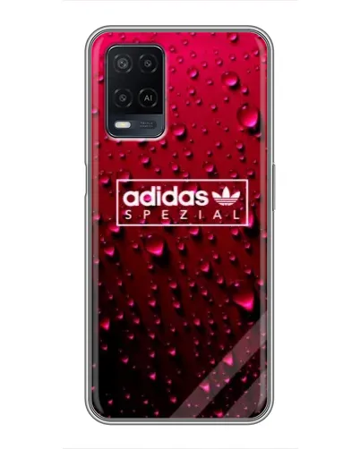Чехол для OPPO A54 с картинкой «Adidas Gold Marble»