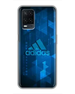 Чехол для OPPO A54 с картинкой «Adidas Sport Art»
