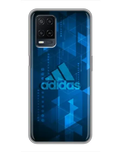 Чехол для OPPO A54 с картинкой «Adidas Sport Art»