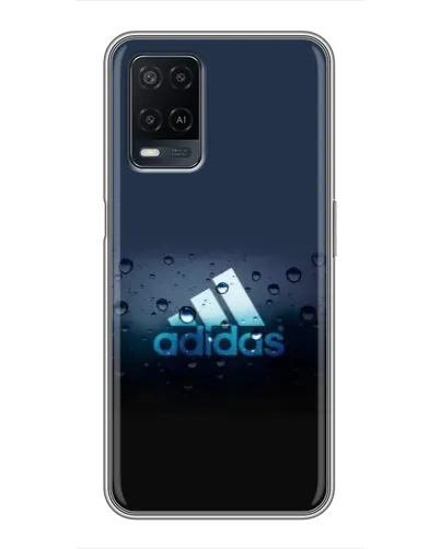 Чехол для OPPO A54 с картинкой «Adidas Water Drops»