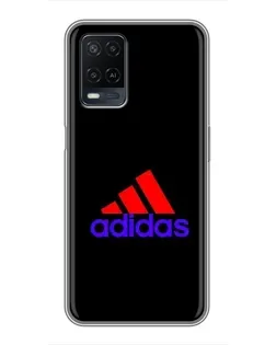 Чехол для OPPO A54 с картинкой «Классический Adidas»