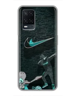 Чохол для OPPO A54 з картинкою «Спортивний арт Nike» Чохол для OPPO A54 з картинкою «Спортивний арт Nike»
